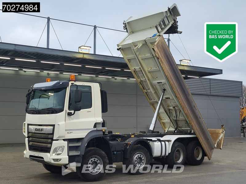 DAF CF 480 8X4 14m3 2-way KH Kipper Big-Axle Steelsuspension Euro 6 - Kipper: das Bild 1 DAF CF 480 8X4 14m3 2-way KH Kipper Big-Axle Steelsuspension Euro 6 - Kipper: das Bild 1