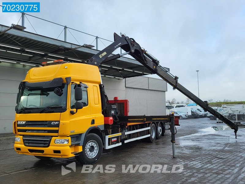 DAF CF75.310 6X2 RHD Manual Hiab 322EP-4 Hiduo Kran Crane Euro 5 - Pritsche LKW, Autokran: das Bild 5 DAF CF75.310 6X2 RHD Manual Hiab 322EP-4 Hiduo Kran Crane Euro 5 - Pritsche LKW, Autokran: das Bild 5