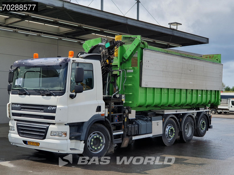DAF CF85.360 8X2 NL-Truck HIAB 211 E-3 Hipro Crane + Hooklift Lift+steering Axle Automatic Euro 5 - Abrollkipper, Autokran: das Bild 5 DAF CF85.360 8X2 NL-Truck HIAB 211 E-3 Hipro Crane + Hooklift Lift+steering Axle Automatic Euro 5 - Abrollkipper, Autokran: das Bild 5