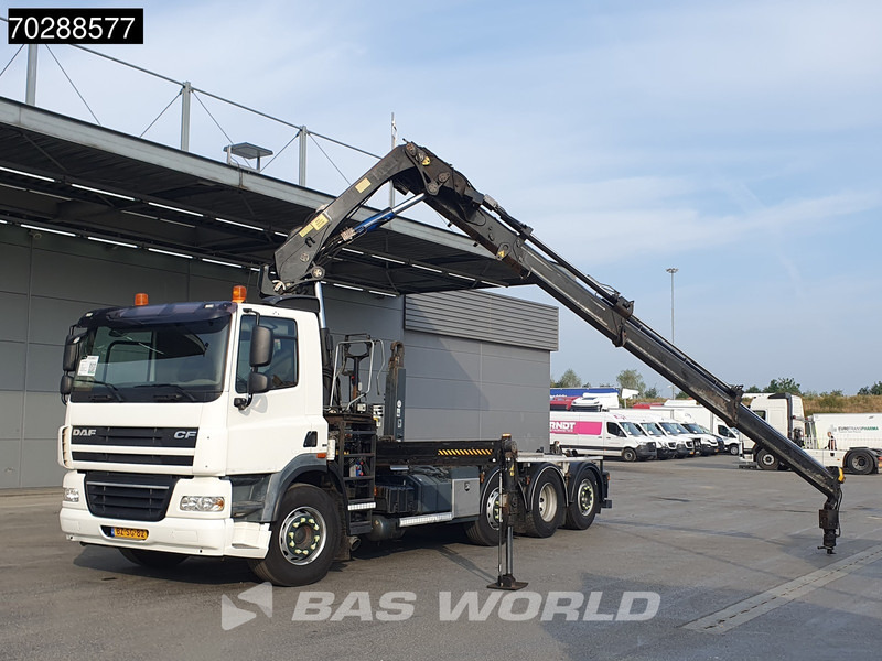 DAF CF85.360 8X2 NL-Truck HIAB 211 E-3 Hipro Crane + Hooklift Lift+steering Axle Automatic Euro 5 - Abrollkipper, Autokran: das Bild 5 DAF CF85.360 8X2 NL-Truck HIAB 211 E-3 Hipro Crane + Hooklift Lift+steering Axle Automatic Euro 5 - Abrollkipper, Autokran: das Bild 5