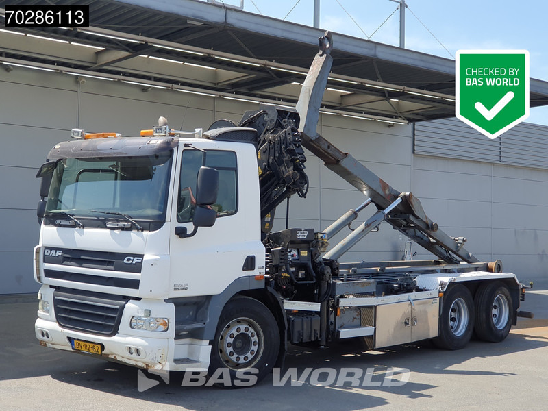 DAF CF85.360 CF 6X2 NL-Truck Hiab 211 EP-4 HIDUO Crane + Hooklift Liftachse Euro 5 - Abrollkipper, Autokran: das Bild 1 DAF CF85.360 CF 6X2 NL-Truck Hiab 211 EP-4 HIDUO Crane + Hooklift Liftachse Euro 5 - Abrollkipper, Autokran: das Bild 1