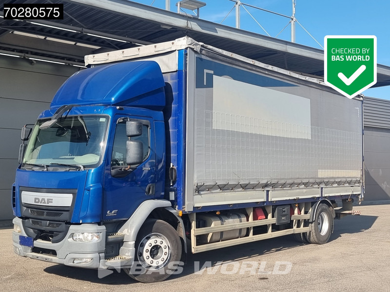 DAF LF 250 4X2 19tonner Automatic Anti Vandalismus Plane Ladebordwand Euro 6 - Plane LKW: das Bild 1 DAF LF 250 4X2 19tonner Automatic Anti Vandalismus Plane Ladebordwand Euro 6 - Plane LKW: das Bild 1