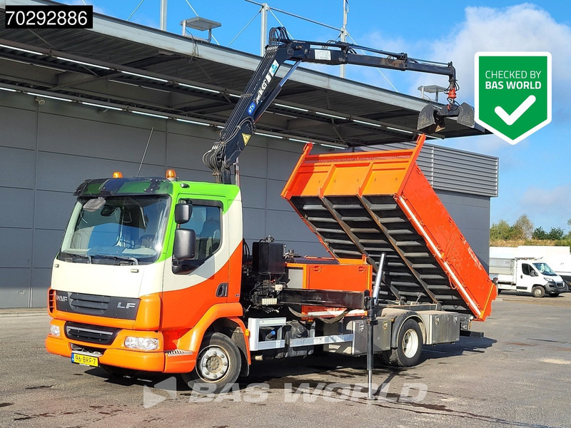 DAF LF45.210 LF 4X2 MKG HLK 66 Crane Kran 5m3 tipper Manual Euro 5 - Kipper, Autokran: das Bild 1 DAF LF45.210 LF 4X2 MKG HLK 66 Crane Kran 5m3 tipper Manual Euro 5 - Kipper, Autokran: das Bild 1