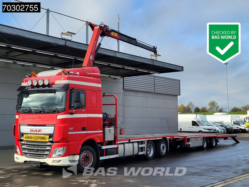 DAF XF 440 XF 6X2 NL-Truck Transporter APK HMF 900-K2 crane Winch Lift-Lenkachse Euro 6 - Pritsche LKW, Autokran: das Bild 1 DAF XF 440 XF 6X2 NL-Truck Transporter APK HMF 900-K2 crane Winch Lift-Lenkachse Euro 6 - Pritsche LKW, Autokran: das Bild 1