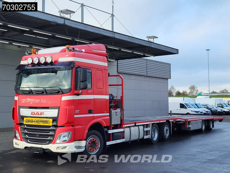 DAF XF 440 XF 6X2 NL-Truck Transporter APK HMF 900-K2 crane Winch Lift-Lenkachse Euro 6 - Pritsche LKW, Autokran: das Bild 5 DAF XF 440 XF 6X2 NL-Truck Transporter APK HMF 900-K2 crane Winch Lift-Lenkachse Euro 6 - Pritsche LKW, Autokran: das Bild 5