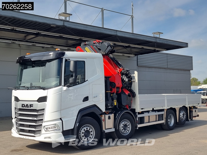 DAF XF 530 8X2 NEW Palfinger PK580 TEC Kran Crane Fly-Jib Winch Lift+Lenkasche Retarder - Pritsche LKW, Autokran: das Bild 1 DAF XF 530 8X2 NEW Palfinger PK580 TEC Kran Crane Fly-Jib Winch Lift+Lenkasche Retarder - Pritsche LKW, Autokran: das Bild 1