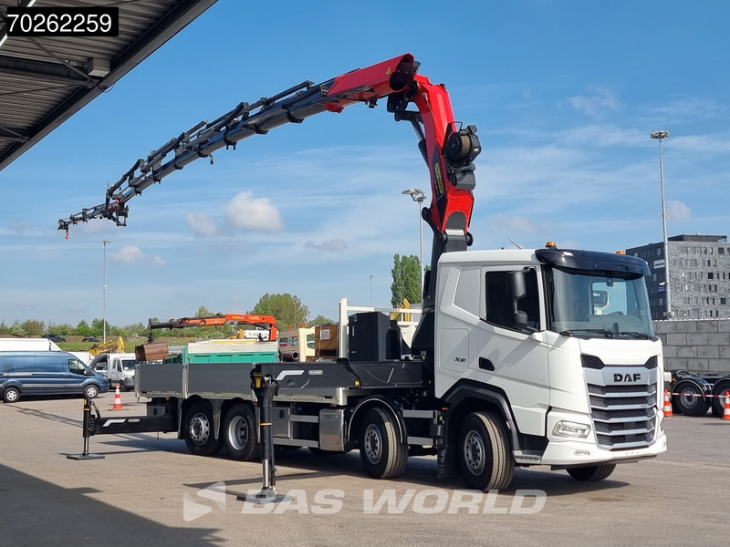 DAF XF 530 8X2 NEW Palfinger PK580 TEC Kran Crane Retarder Lift+Lenkasche - Pritsche LKW, Autokran: das Bild 3 DAF XF 530 8X2 NEW Palfinger PK580 TEC Kran Crane Retarder Lift+Lenkasche - Pritsche LKW, Autokran: das Bild 3