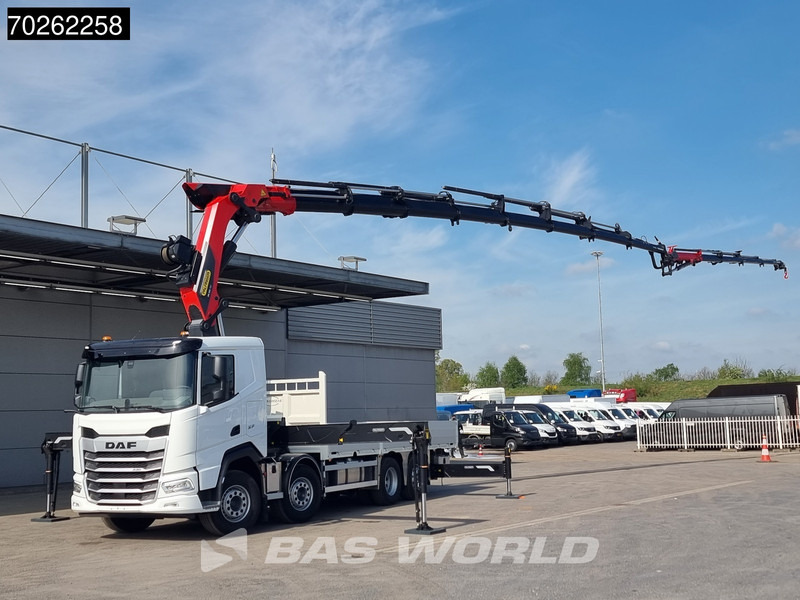 DAF XF 530 8X2 Palfinger PK580 TEC Crane Retarder Lift+Lenkasche Euro 6 - Pritsche LKW, Autokran: das Bild 3 DAF XF 530 8X2 Palfinger PK580 TEC Crane Retarder Lift+Lenkasche Euro 6 - Pritsche LKW, Autokran: das Bild 3