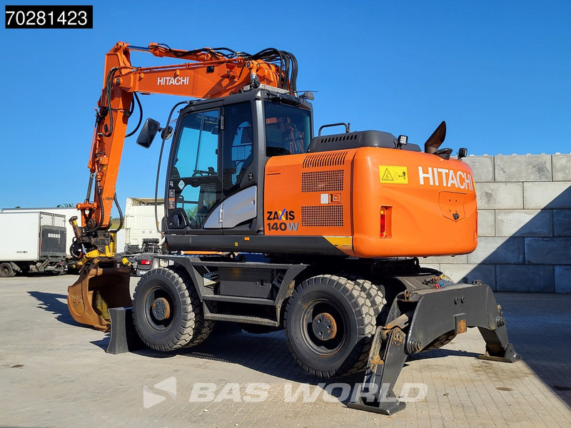Hitachi ZX140W -5 OUTRIGGERS + BLADE - Mobilbagger: das Bild 3 Hitachi ZX140W -5 OUTRIGGERS + BLADE - Mobilbagger: das Bild 3