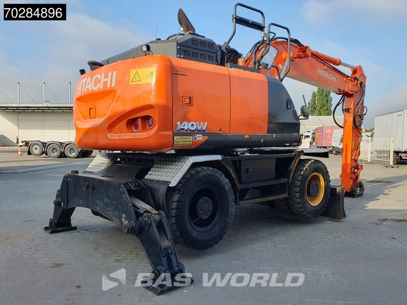 Hitachi ZX140W -6 OUTRIGGERS + BLADE - Mobilbagger: das Bild 5 Hitachi ZX140W -6 OUTRIGGERS + BLADE - Mobilbagger: das Bild 5