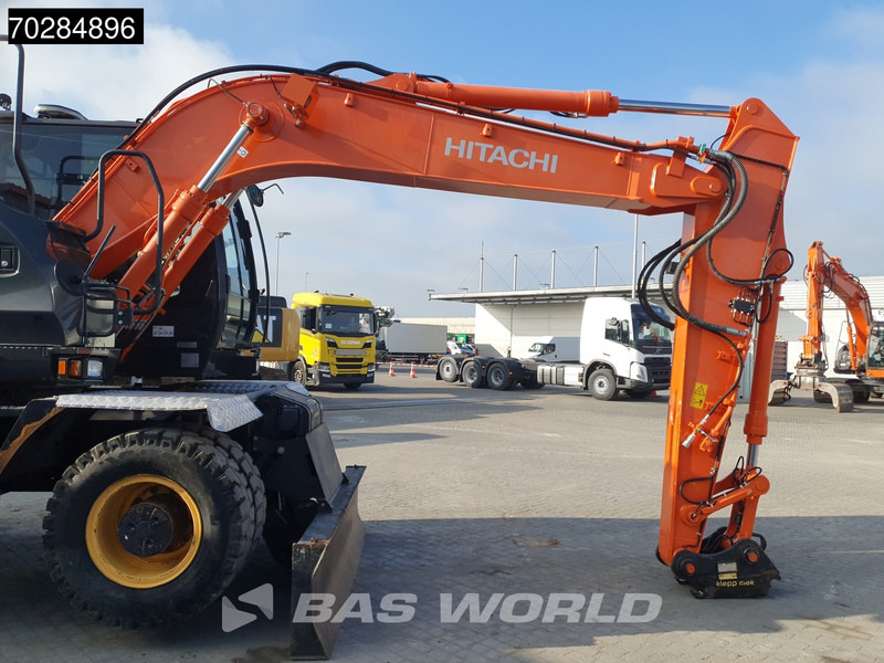 Mobilbagger Hitachi ZX140W -6 OUTRIGGERS + BLADE: das Bild 8