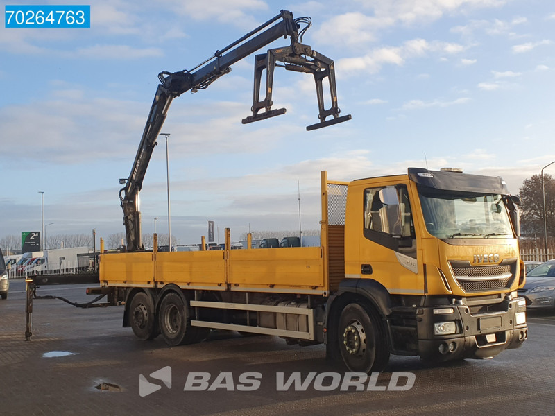 Iveco Stralis 310 6X2 RHD! Atlas 135.2VE-A11 Crane Lift-Lenkachse ACC Euro 6 - Pritsche LKW, Autokran: das Bild 3 Iveco Stralis 310 6X2 RHD! Atlas 135.2VE-A11 Crane Lift-Lenkachse ACC Euro 6 - Pritsche LKW, Autokran: das Bild 3
