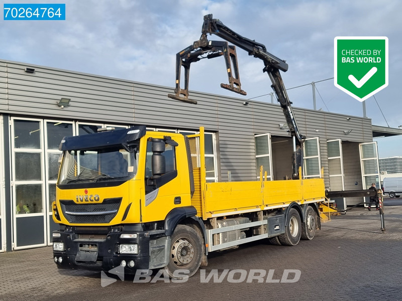 Iveco Stralis 310 6X2 RHD! Atlas 135.2VE-A11 Crane Lift-lenkachse ACC Euro 6 - Pritsche LKW, Autokran: das Bild 1 Iveco Stralis 310 6X2 RHD! Atlas 135.2VE-A11 Crane Lift-lenkachse ACC Euro 6 - Pritsche LKW, Autokran: das Bild 1
