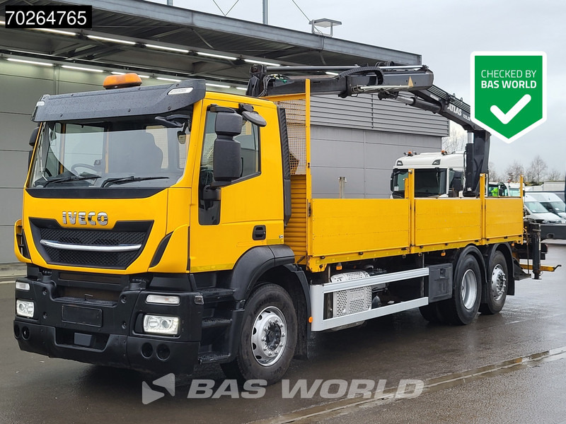Iveco Stralis 310 6X2 RHD! Lift+Lenkachse Atlas 135.2VE-A11 Kran Crane Euro 6 - Pritsche LKW, Autokran: das Bild 1 Iveco Stralis 310 6X2 RHD! Lift+Lenkachse Atlas 135.2VE-A11 Kran Crane Euro 6 - Pritsche LKW, Autokran: das Bild 1
