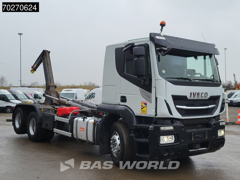 Iveco Stralis 460 6X2 20tons Marrel hooklift Lift Axle ACC Euro 6 - Abrollkipper: das Bild 3 Iveco Stralis 460 6X2 20tons Marrel hooklift Lift Axle ACC Euro 6 - Abrollkipper: das Bild 3