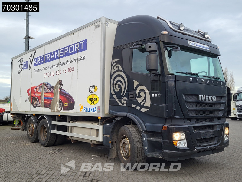 Iveco Stralis 560 6X2 Retarder Automatic Lift Axle 1500kg Tailgate Euro 5 - Koffer LKW: das Bild 3 Iveco Stralis 560 6X2 Retarder Automatic Lift Axle 1500kg Tailgate Euro 5 - Koffer LKW: das Bild 3