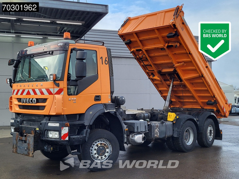 Iveco Trakker 410 6X4 5m3 Meiller 3-way tipper Lift+Steering axle Big-Axle Euro 5 - Kipper: das Bild 1 Iveco Trakker 410 6X4 5m3 Meiller 3-way tipper Lift+Steering axle Big-Axle Euro 5 - Kipper: das Bild 1