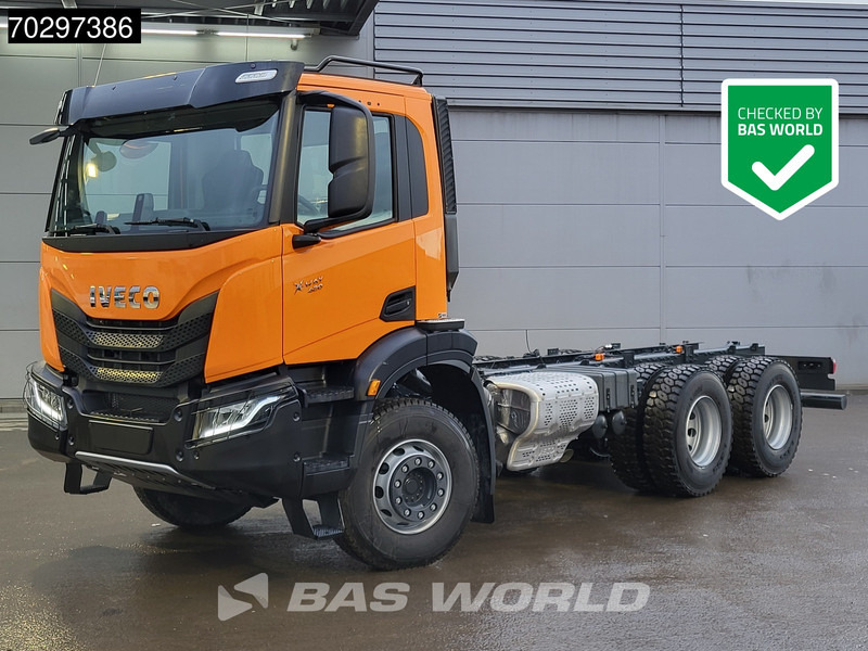 Iveco X-Way 420 6X4 NEW! OFF Chassis steelsuspension Automatic Euro 6 - Fahrgestell LKW: das Bild 1 Iveco X-Way 420 6X4 NEW! OFF Chassis steelsuspension Automatic Euro 6 - Fahrgestell LKW: das Bild 1