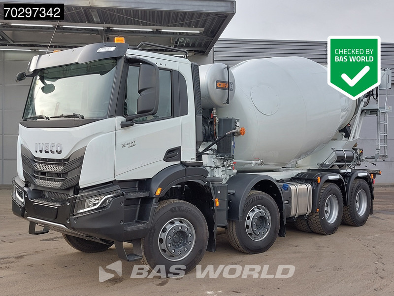 Iveco X-Way 420 8X4 NEW! 10M3 CIFA Mixer Full Steel Suspension Euro 6 - Fahrmischer: das Bild 1 Iveco X-Way 420 8X4 NEW! 10M3 CIFA Mixer Full Steel Suspension Euro 6 - Fahrmischer: das Bild 1