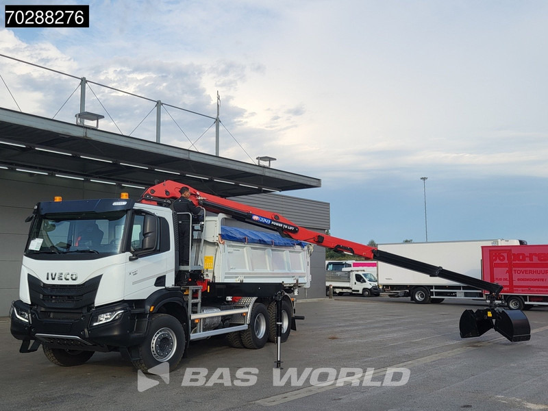 Iveco X-Way 480 6X4 NEW! HMF 2243Z-RCS Z-Crane kran 12m3 KH-Kipper Retarder Big-Axle - Kipper, Autokran: das Bild 5 Iveco X-Way 480 6X4 NEW! HMF 2243Z-RCS Z-Crane kran 12m3 KH-Kipper Retarder Big-Axle - Kipper, Autokran: das Bild 5