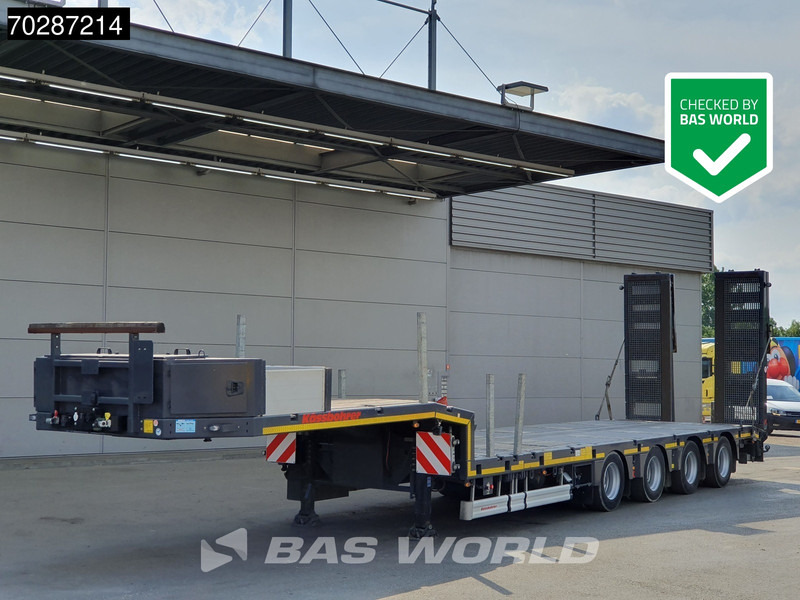 Kässbohrer Extendable 2xSteering Axle TÜV 08/25 - Tieflader Auflieger: das Bild 1 Kässbohrer Extendable 2xSteering Axle TÜV 08/25 - Tieflader Auflieger: das Bild 1