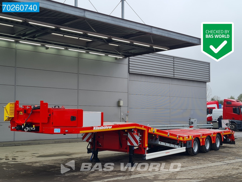 Kässbohrer LB3E Ausziehbar Bis:13,75m Lift+Lenkachse - Tieflader Auflieger: das Bild 1 Kässbohrer LB3E Ausziehbar Bis:13,75m Lift+Lenkachse - Tieflader Auflieger: das Bild 1