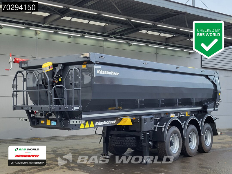 Kässbohrer XS 3 axles NEW 2x Liftaxles 24m3 Steel Tipper - Kipper Auflieger: das Bild 1 Kässbohrer XS 3 axles NEW 2x Liftaxles 24m3 Steel Tipper - Kipper Auflieger: das Bild 1