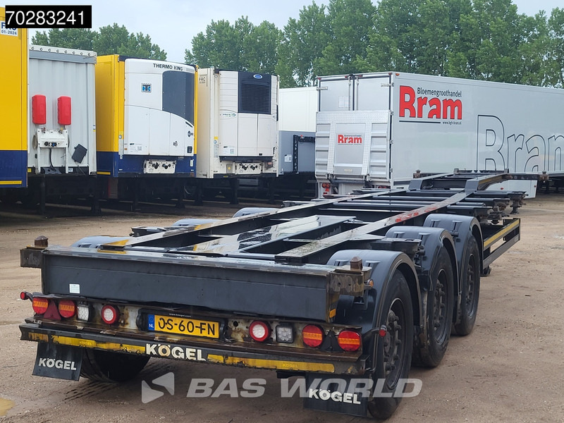 Kögel S24-2 TUV 03/26 2x20ft 1x30ft 1x40ft SAF - Container/ Wechselfahrgestell Auflieger: das Bild 5 Kögel S24-2 TUV 03/26 2x20ft 1x30ft 1x40ft SAF - Container/ Wechselfahrgestell Auflieger: das Bild 5