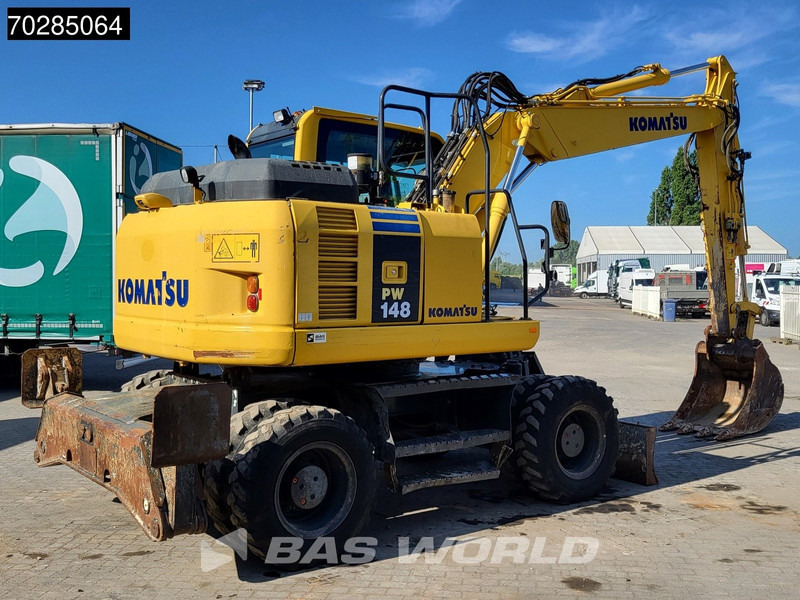 Mobilbagger Komatsu PW148 -8: das Bild 8