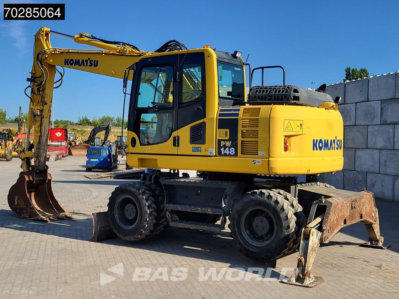 Mobilbagger Komatsu PW148 -8: das Bild 5