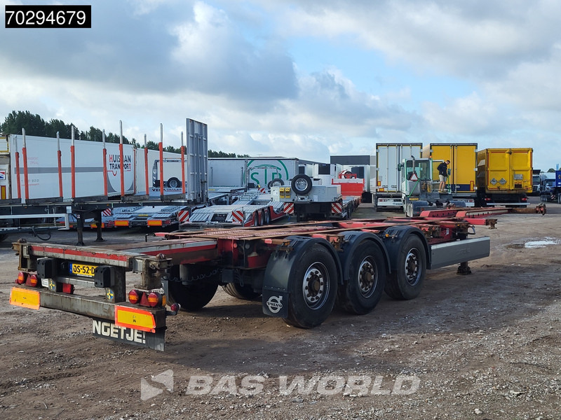 Krone SD 3 axles Multi'45ft APK 01/26 BPW - Container/ Wechselfahrgestell Auflieger: das Bild 3 Krone SD 3 axles Multi'45ft APK 01/26 BPW - Container/ Wechselfahrgestell Auflieger: das Bild 3