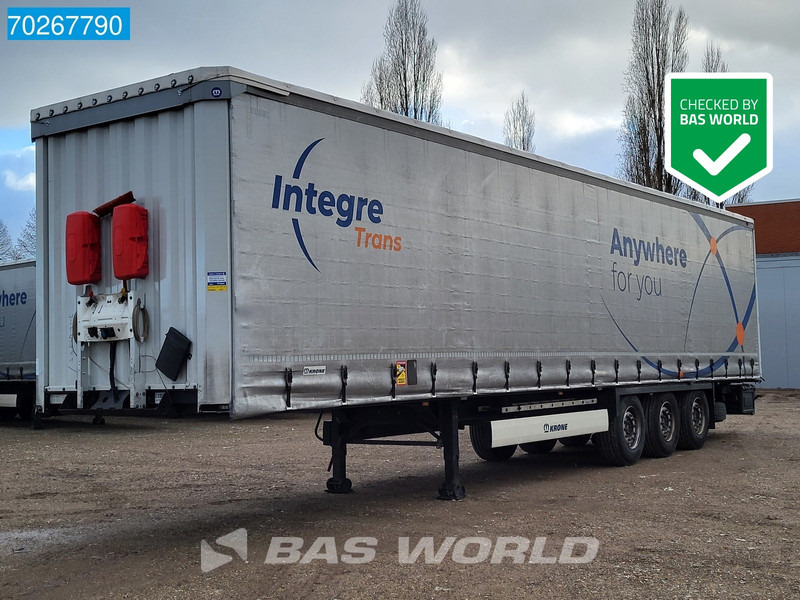 Planenauflieger Krone SD 3 axles Sliding Roof Anti Vandalism: das Bild 1