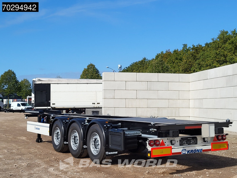 Krone SD NEW 20ft 30ft 40ft Liftachse - Container/ Wechselfahrgestell Auflieger: das Bild 2 Krone SD NEW 20ft 30ft 40ft Liftachse - Container/ Wechselfahrgestell Auflieger: das Bild 2