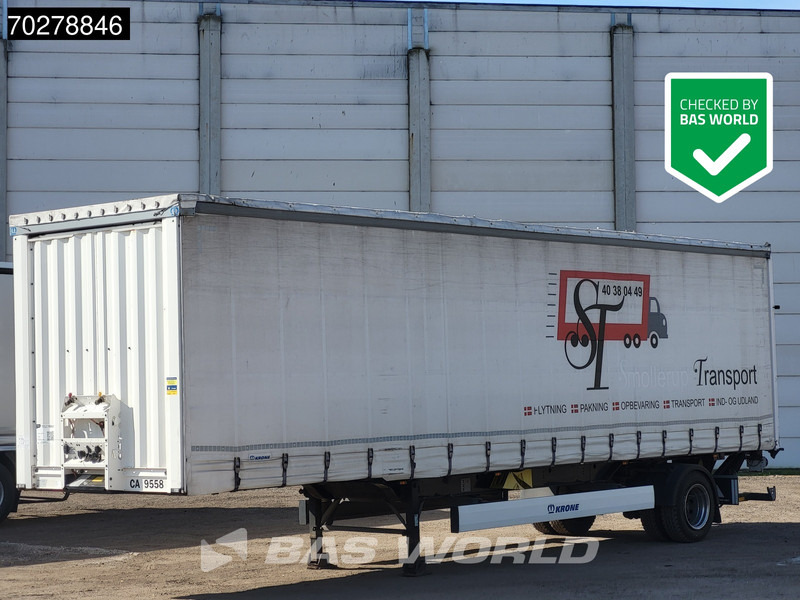 Krone SE City Steering Axle Tailgate LBW - Planenauflieger: das Bild 1 Krone SE City Steering Axle Tailgate LBW - Planenauflieger: das Bild 1