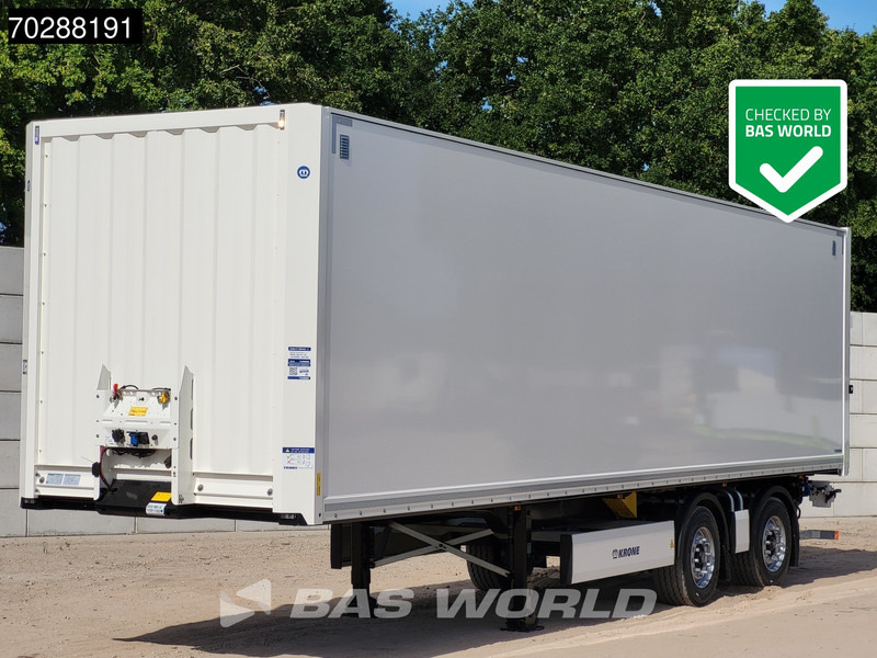 Krone SZ City NEW Lift+Lenkachse Tail Lift - Koffer Auflieger: das Bild 1 Krone SZ City NEW Lift+Lenkachse Tail Lift - Koffer Auflieger: das Bild 1