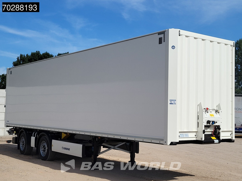 Krone SZ City NEW Lift+Lenkachse Tail Lift - Koffer Auflieger: das Bild 3 Krone SZ City NEW Lift+Lenkachse Tail Lift - Koffer Auflieger: das Bild 3