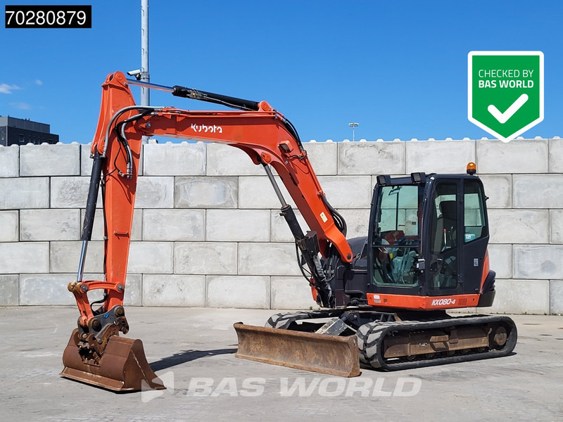 Kubota KX080-4 - Kettenbagger: das Bild 1 Kubota KX080-4 - Kettenbagger: das Bild 1