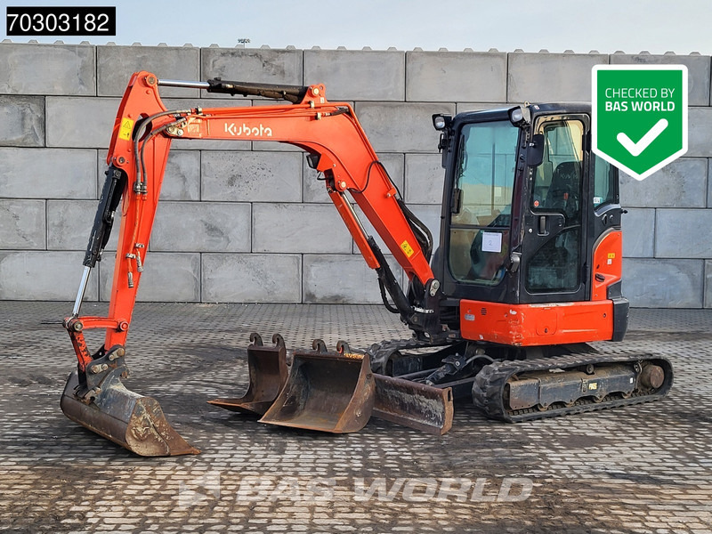 Kubota U36 -4 A/C - 3 Buckets - Minibagger: das Bild 1 Kubota U36 -4 A/C - 3 Buckets - Minibagger: das Bild 1