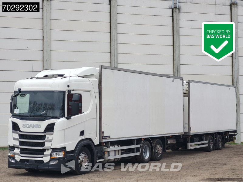 Scania R410 6X2 Refrigerated Combi Lamberet Carrier Retarder Euro 6 - LKW: das Bild 1 Scania R410 6X2 Refrigerated Combi Lamberet Carrier Retarder Euro 6 - LKW: das Bild 1