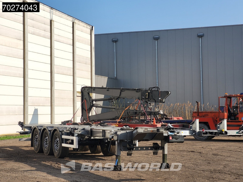 Lecitrailer SR3EC 3 axles UNUSED Liftachse Multi'45 - Container/ Wechselfahrgestell Auflieger: das Bild 3 Lecitrailer SR3EC 3 axles UNUSED Liftachse Multi'45 - Container/ Wechselfahrgestell Auflieger: das Bild 3