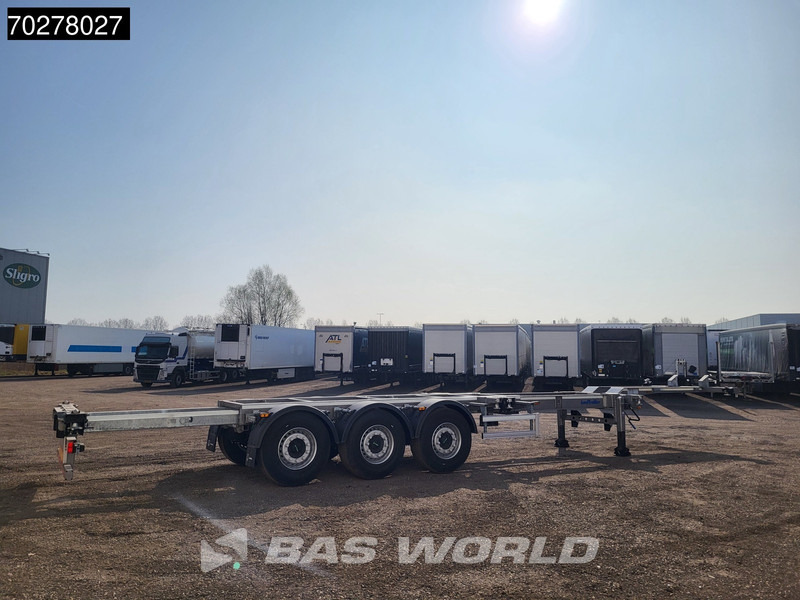 Lecitrailer SR3EC 3 axles UNUSED Liftachse Multi'45 - Container/ Wechselfahrgestell Auflieger: das Bild 5 Lecitrailer SR3EC 3 axles UNUSED Liftachse Multi'45 - Container/ Wechselfahrgestell Auflieger: das Bild 5