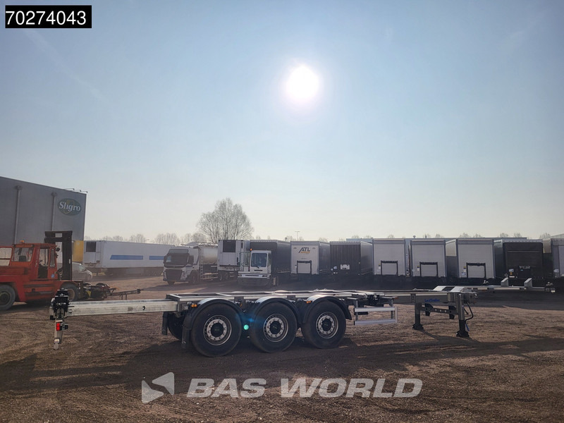 Lecitrailer SR3EC 3 axles UNUSED Liftachse Multi'45 - Container/ Wechselfahrgestell Auflieger: das Bild 5 Lecitrailer SR3EC 3 axles UNUSED Liftachse Multi'45 - Container/ Wechselfahrgestell Auflieger: das Bild 5