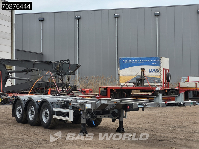 Lecitrailer SR3EC 3 axles UNUSED Liftachse Multi'45 - Container/ Wechselfahrgestell Auflieger: das Bild 3 Lecitrailer SR3EC 3 axles UNUSED Liftachse Multi'45 - Container/ Wechselfahrgestell Auflieger: das Bild 3