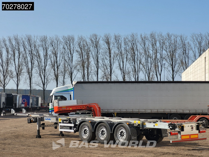 Lecitrailer SR3EC 3 axles UNUSED Liftachse Multi'45 - Container/ Wechselfahrgestell Auflieger: das Bild 2 Lecitrailer SR3EC 3 axles UNUSED Liftachse Multi'45 - Container/ Wechselfahrgestell Auflieger: das Bild 2