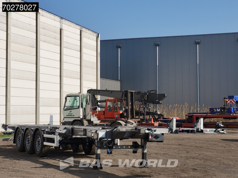 Lecitrailer SR3EC 3 axles UNUSED Liftachse Multi'45 - Container/ Wechselfahrgestell Auflieger: das Bild 3 Lecitrailer SR3EC 3 axles UNUSED Liftachse Multi'45 - Container/ Wechselfahrgestell Auflieger: das Bild 3