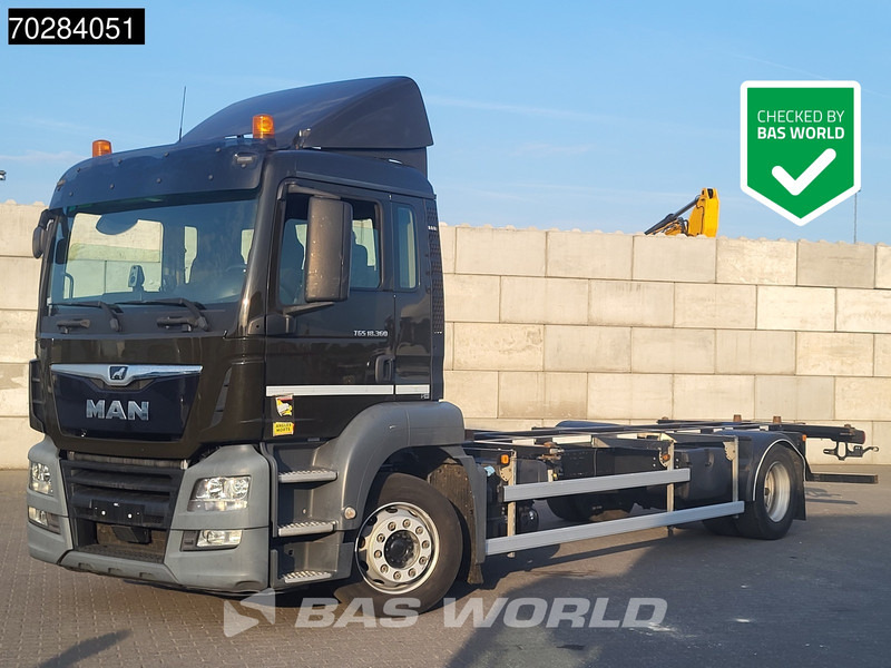 MAN TGS 18.360 834 4X2 19tonner BDF Automatic Navi Euro 6 - Containerwagen/ Wechselfahrgestell LKW: das Bild 1 MAN TGS 18.360 834 4X2 19tonner BDF Automatic Navi Euro 6 - Containerwagen/ Wechselfahrgestell LKW: das Bild 1