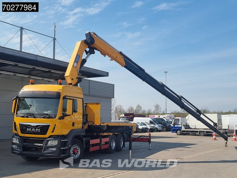 MAN TGS 26.480 6X4 HMF 5020 K6 Crane Kran 6x2H4 Hydrodrive Euro 6 - Pritsche LKW, Autokran: das Bild 3 MAN TGS 26.480 6X4 HMF 5020 K6 Crane Kran 6x2H4 Hydrodrive Euro 6 - Pritsche LKW, Autokran: das Bild 3