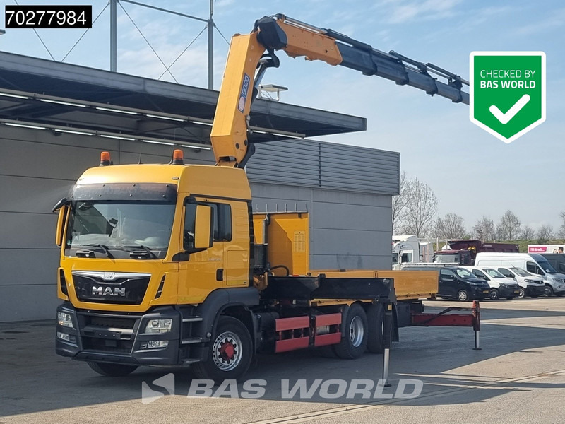 MAN TGS 26.480 6X4 HMF 5020 K6 Crane Kran 6x2H4 Hydrodrive Euro 6 - Pritsche LKW, Autokran: das Bild 1 MAN TGS 26.480 6X4 HMF 5020 K6 Crane Kran 6x2H4 Hydrodrive Euro 6 - Pritsche LKW, Autokran: das Bild 1