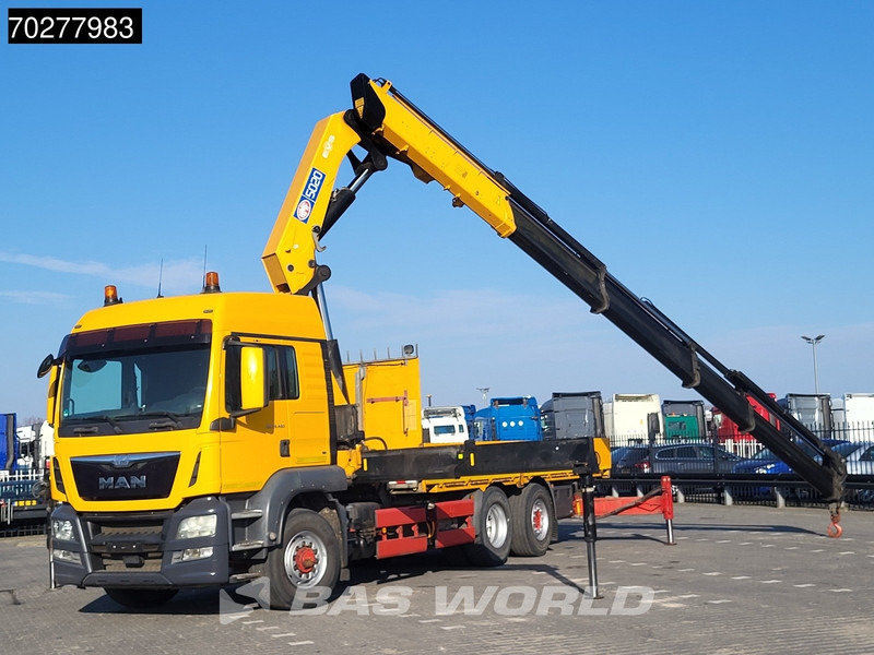 MAN TGS 26.480 6X4 HMF 5020-K6 Crane Kran Hydrodrive Lift+Lenkachse Euro 6 - Pritsche LKW, Autokran: das Bild 3 MAN TGS 26.480 6X4 HMF 5020-K6 Crane Kran Hydrodrive Lift+Lenkachse Euro 6 - Pritsche LKW, Autokran: das Bild 3