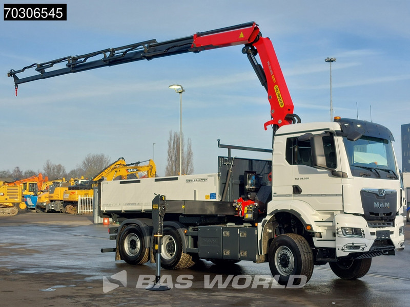 MAN TGS 28.520 6X4 NEW Palfinger PK24001 SLD 5 Kran 2-way tipper Retarder Lift+Steering Axle - Kipper, Autokran: das Bild 3 MAN TGS 28.520 6X4 NEW Palfinger PK24001 SLD 5 Kran 2-way tipper Retarder Lift+Steering Axle - Kipper, Autokran: das Bild 3